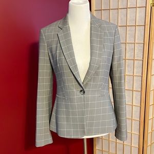 Express Fitted Suit Jacket